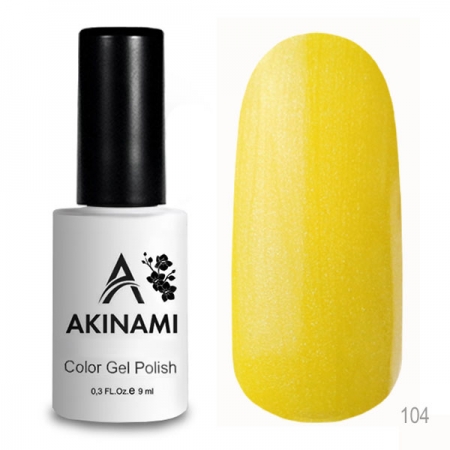 Akinami Color Gel Polish Sun - №104